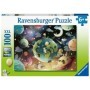 Puzzle planete si animalute 100 piese